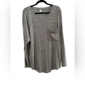 Old Navy Super Soft Light Grey Tunic